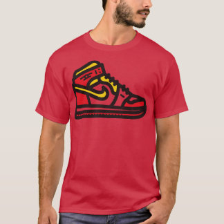 Hawks Basketball Sneakers T Shirt