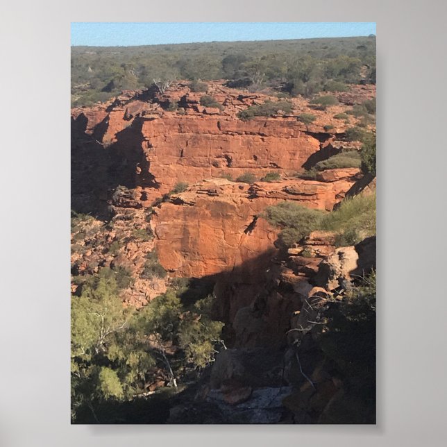 Hawks Head, Kalbarri, Westerna Australien Poster (Framsidan)