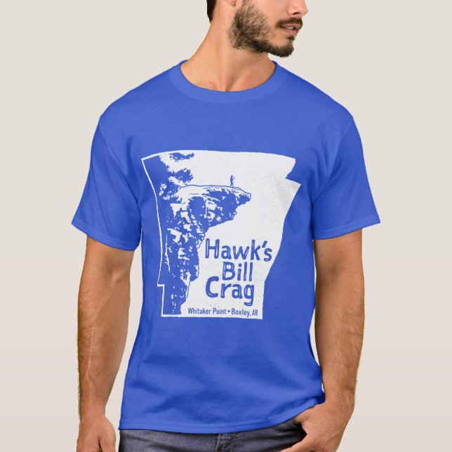 Hawksbill Crag Whitaker Point Premium T Shirt (Framsida)