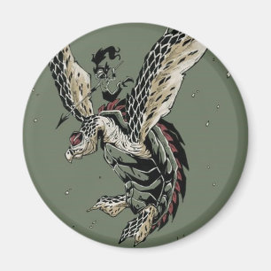 HawksBill krigare Magnet