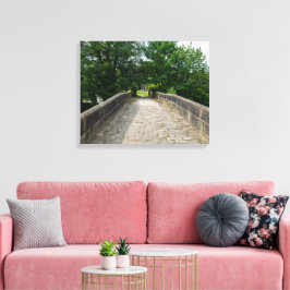 Hawksclough Bridge, Mytholmroyd Canvastryck