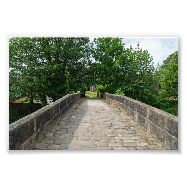 Hawksclough Bridge, Mytholmroyd Fototryck (Framsidan)