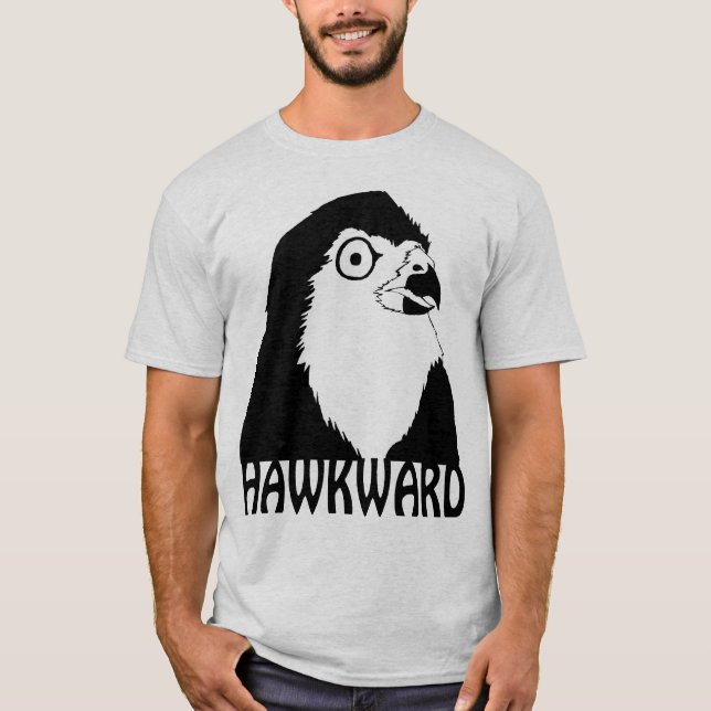 Hawkward T-shirt (Framsida)