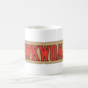 Hawkwomen Logotyp Kaffemugg