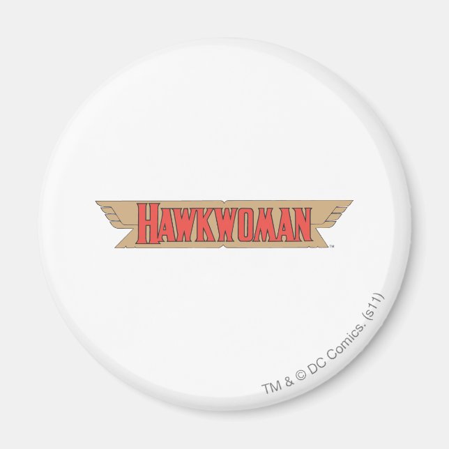 Hawkwomen Logotyp Magnet (Framsidan)