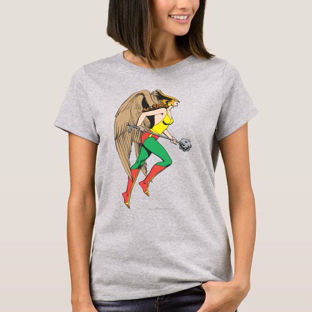 Hawkwomen-profil T-shirt (Framsida)