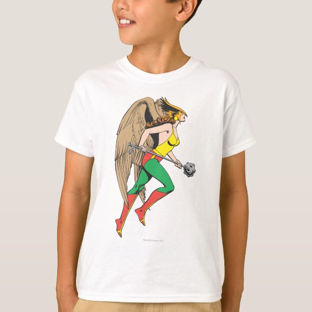 Hawkwomen-profil T-shirt (Framsida)