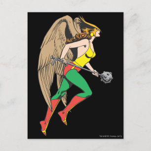 Hawkwomen-profil Vykort