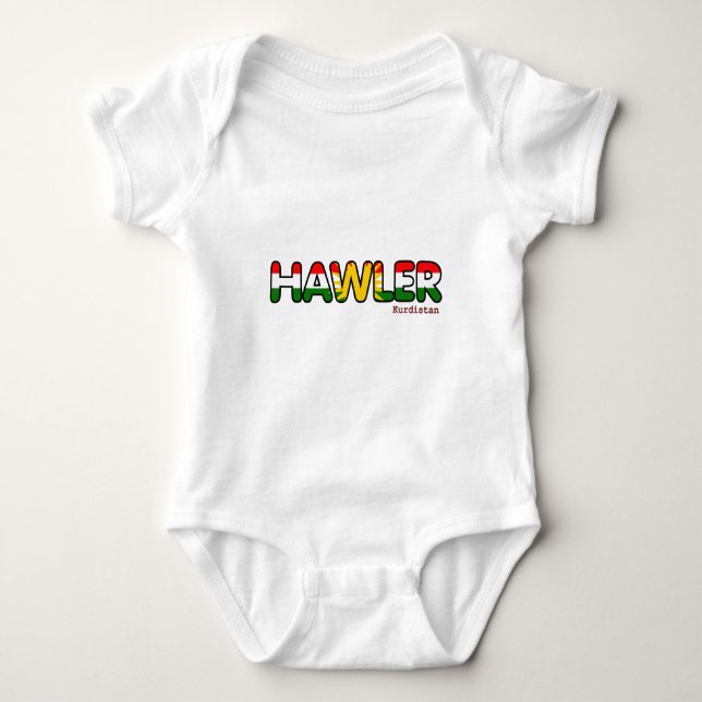 Hawler Kurdistan T-shirt (Framsida)