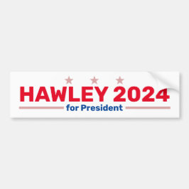 Hawley 2024-stötdekal bildekal