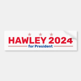 Hawley 2024-stötdekal bildekal