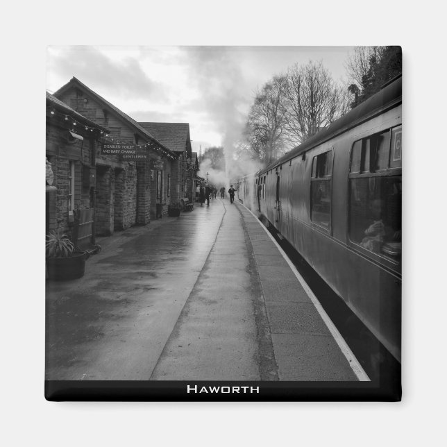 Haworth Heritage Railway Station Magnet (Framsidan)