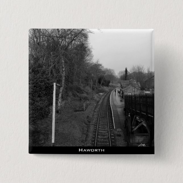 Haworth Railway Knapp (Framsida)