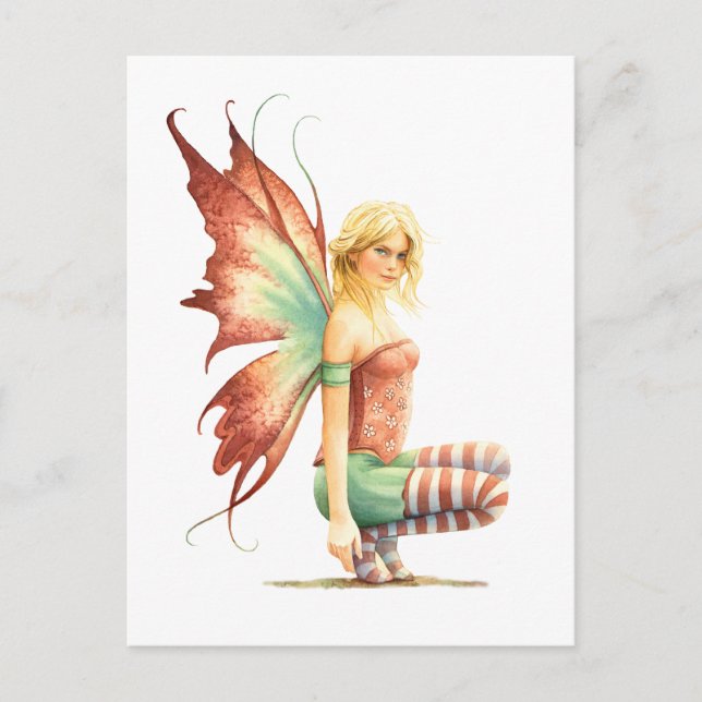 Hawthorn Fairy Vykort (Framsida)
