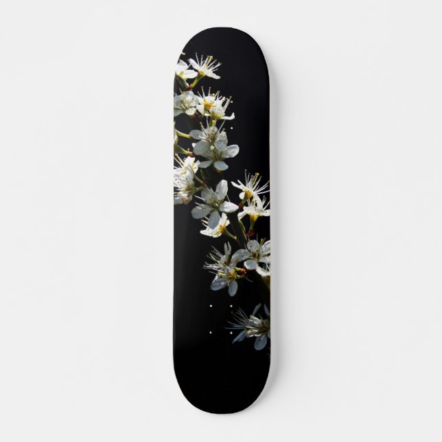 Hawthorn Flowers sdcnm Mini Skateboard Bräda 18,5 Cm (Framsida)