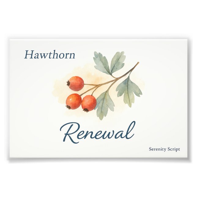 Hawthorn — Renewal Fototryck (Framsidan)