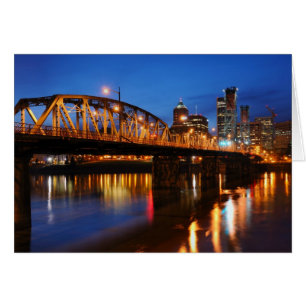 Hawthorne Bridge Hälsningskort