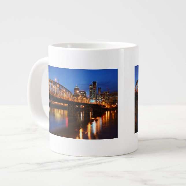 Hawthorne Bridge Jumbo Mugg (Framsida vänster)