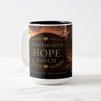 Hawthorn's Hope Ranch Kaffekopp