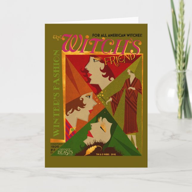 Häxa den vänNovember tidskriften Kort (Framsida)