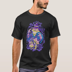 häxa Elixir-svampar magician-meditation spiritu T Shirt