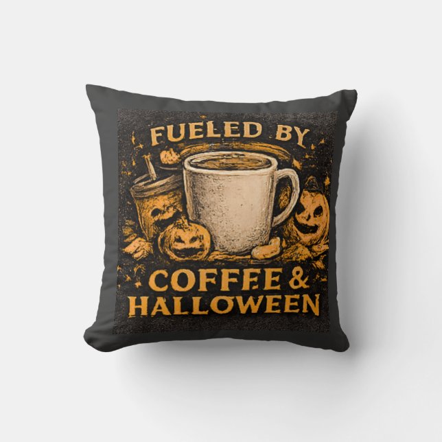 Häxa Ha Min Godis Rosa Halloween  Kudde (Framsida)