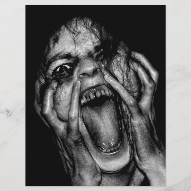 Häxa Hag Anpassningsbar Reklamblad (Framsidan)