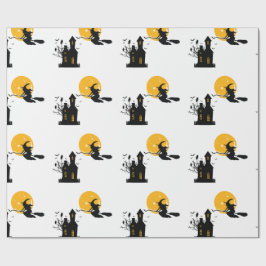 häxa halloween  presentpapper
