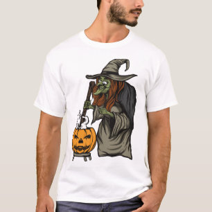 Häxa Halloween T Shirt