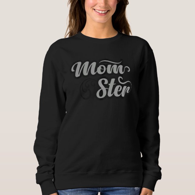 Häxa Mamma Ster Halloween Tröjor (Framsida)