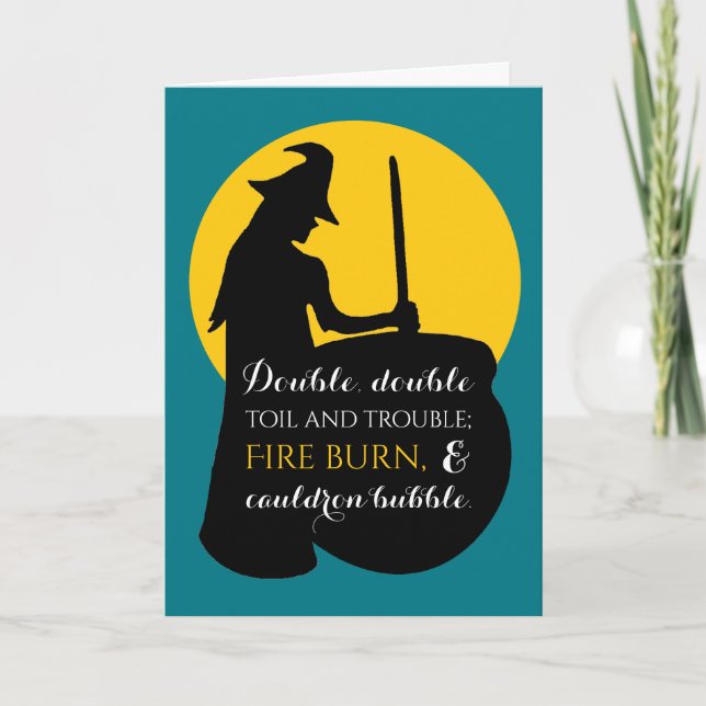 Häxa och månmagisk Spelkort Kort (Framsida)