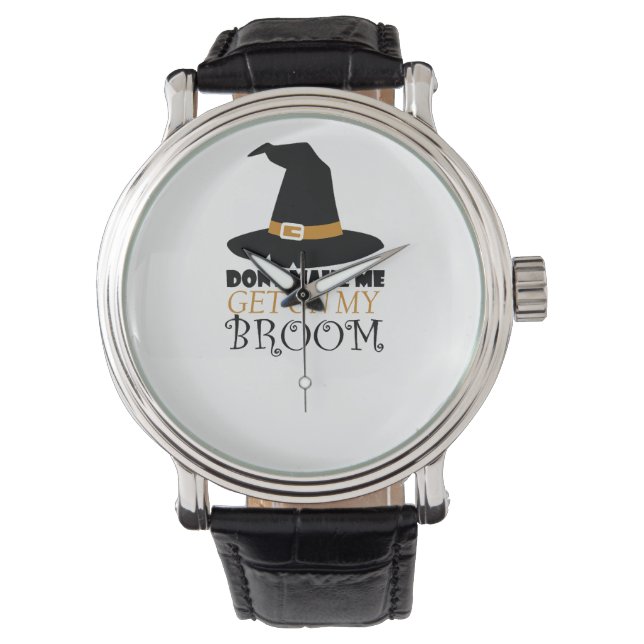 Häxa på Halloween Armbandsur (Framsida)