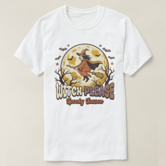 HÄXA PÅ HÄXKVAST,Halloween Häxa T Shirt