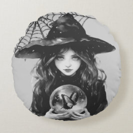 häxa på runda kuddar