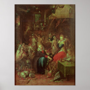 Häxa sabbat, 1606 poster