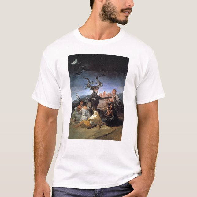 "Häxa Sabbath T-shirt (Framsida)