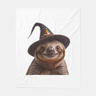 Häxa Seng Halloween bus eller godis spöklik pumpa Fleecefilt