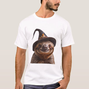 Häxa Sengångare Halloween trick or treat kuslig pu T Shirt