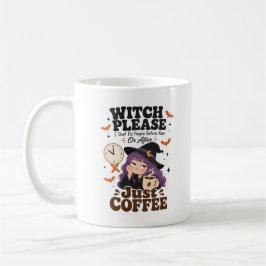Häxa Snälla Jag Gör Inte Människor Kaffemug Hallow Kaffemugg