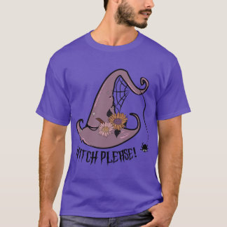 Häxa snälla Rolig Halloween DEKAL present till poj T Shirt