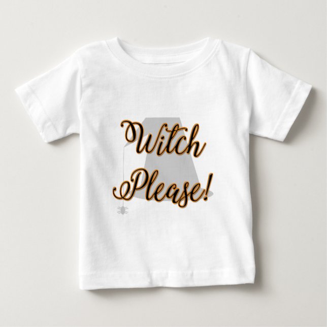häxa snälla rolig halloween med hatt t shirt (Framsida)