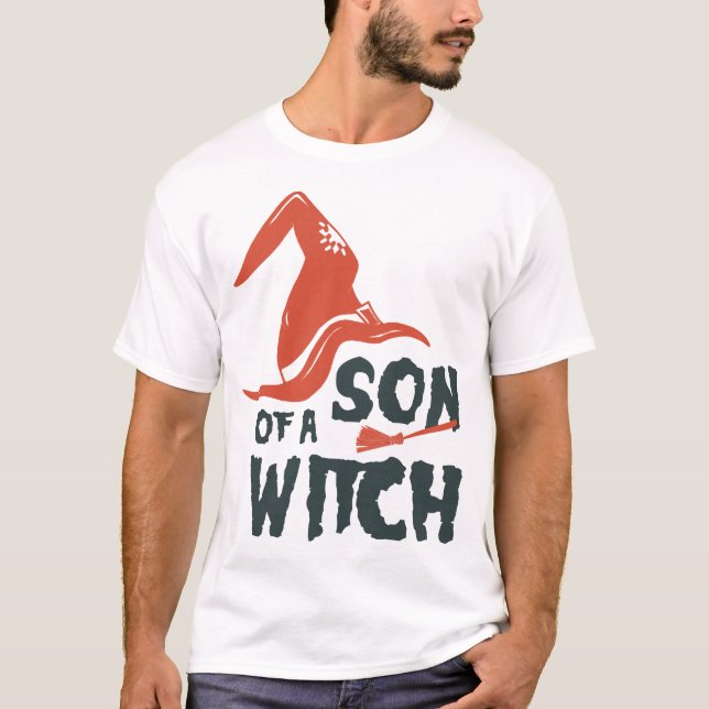Häxa Son T Shirt (Framsida)