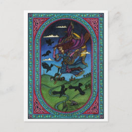 häxan och förövarna vykort