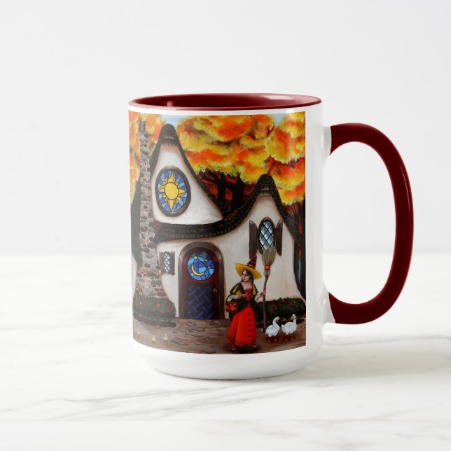 Häxan och henne gäss mugg (Höger)