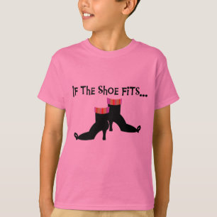 Häxan skor T-tröja och gåvor T-shirt