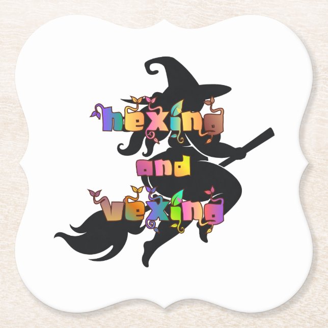 HÄXANDE OCH ILANDE för den Plusstorlek Pagan Underlägg Papper (Framsida)