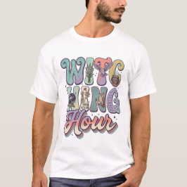 Häxande T-Shirt för Halloweennatt