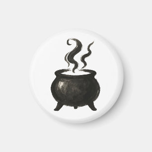 Häxans brygd – minimalistisk Halloween-kittel på Magnet