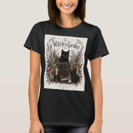 Häxans trädgård Halloween Retro T Shirt