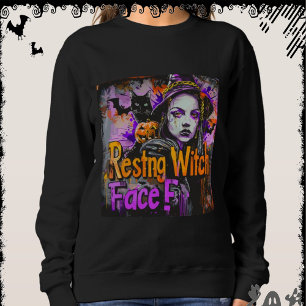 Häxans vila ansikte ExDesigner Halloween T Shirt